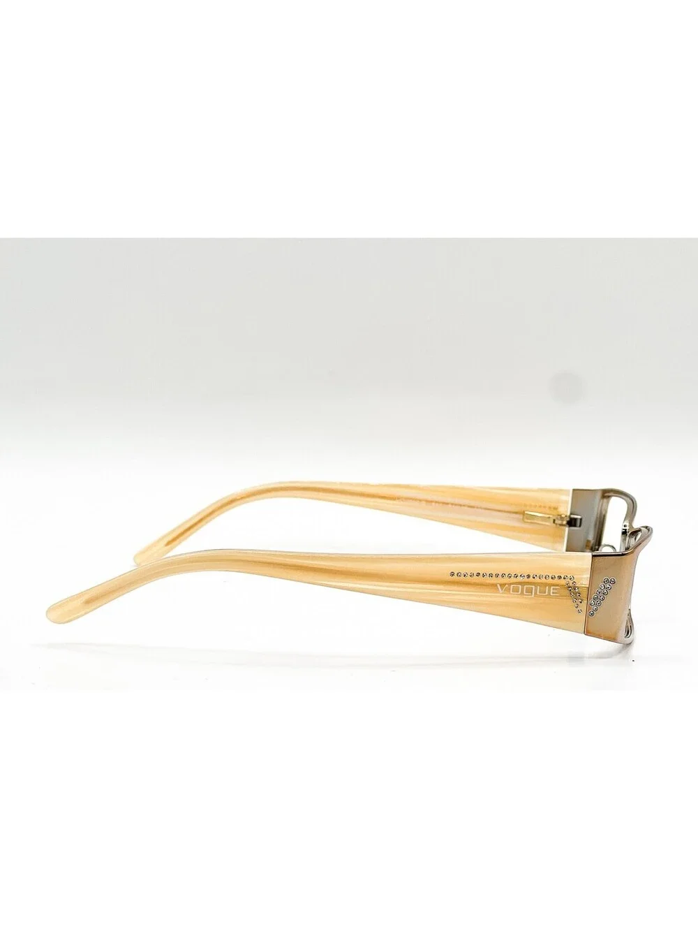 Vogue VO 3660-B 847 Brass with Crystals Authentic Eyeglass Frames 51-16